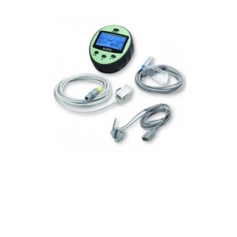Plusmed Plus-60A el tipi pulse oksimetre pediatrik ve yenidoğan probu opsiyonlu